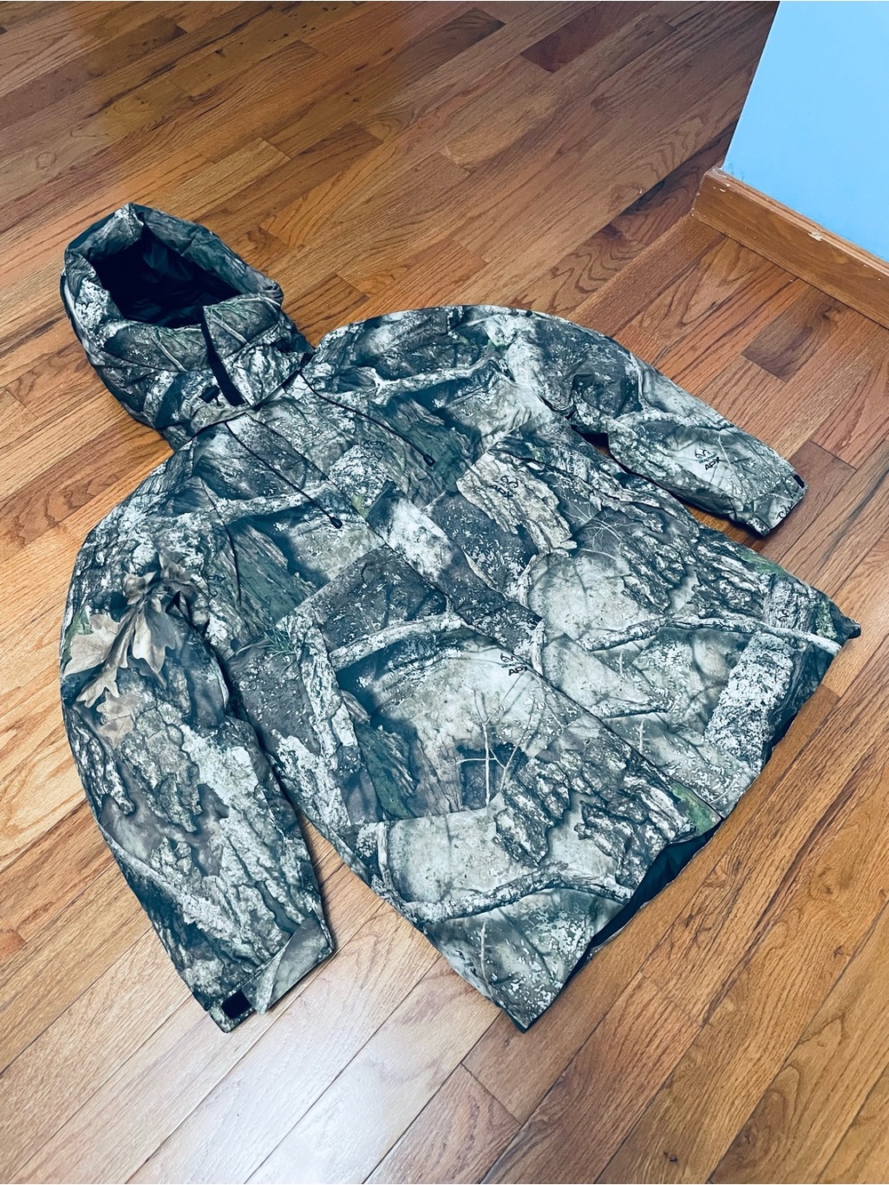 SIZE M - Nike Jordan Flight Therma-Fit Down Parka Real Tree Camo IB4517-222 $375